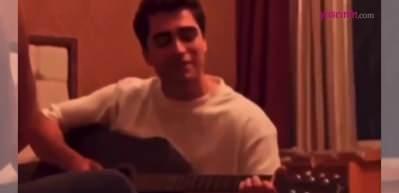 Mert Ramazan Demir'den şarkı performansı! Gitarını eline aldı...