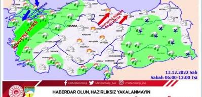Meteoroloji uyardı! &Ccedil;ok kuvvetli olacak...