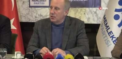 Muharrem İnce yine bombaladı! &ldquo;Bu kadar saf adamdan cumhurbaşkanı olur mu?"