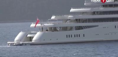 Rus iş adamı Abramovi&ccedil;'in dev yatı Bodrum'da