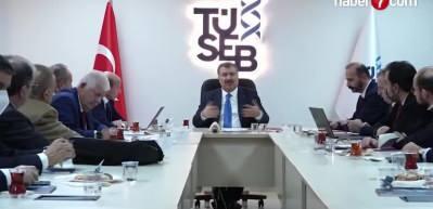 Sağlık Bakanı Fahrettin Koca, ila&ccedil; sekt&ouml;r&uuml; temsilcileriyle buluştu