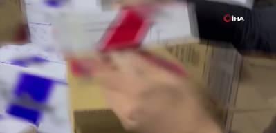 Sinop'ta ka&ccedil;ak&ccedil;ılara ge&ccedil;it yok! 30 bin 200 makaron ele ge&ccedil;irildi...