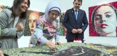 Emine Erdoğan: Tecr&uuml;belerimizi dileyen her &uuml;lkeyle paylaşmaya hazırız