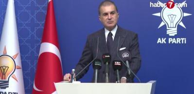 AK Parti S&ouml;zc&uuml;s&uuml; &Ouml;mer &Ccedil;elik, MYK toplantısı sonrası a&ccedil;ıklamalarda bulundu