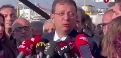 İBB Başkanı İmamoğlu, Kılı&ccedil;daroğlu'nu işaret etti: Adaydır!