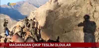 Pen&ccedil;e-Kilit operasyonunda mağarada sıkıştırıldıktan sonra &ccedil;ıkıp teslim olan ter&ouml;ristler yaşadıklarını anlattı