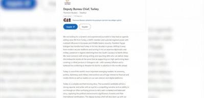 Reuters'ın iş ilanındaki 'Erdoğan' detayı dikkat &ccedil;ekti! Gezi'ye atıf yaptılar...