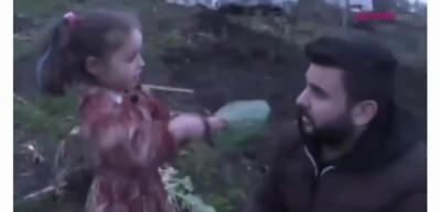 Karadenizli minik Ravza'nın yemek tarifi sosyal medyada gündem oldu!