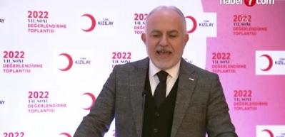 T&uuml;rk Kızılay Genel Başkanı Kınık: "2022'de en fazla &uuml;lkede yardım yapan ulusal cemiyet olduk"