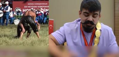 Başpehlivanın altın kemeri geri alınacak! Gerek&ccedil;e doping testi...