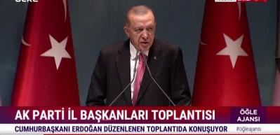 Cumhurbaşkanı Erdoğan AK Parti'nin &uuml;ye sayısını a&ccedil;ıkladı...