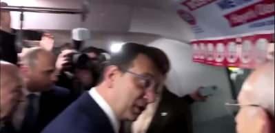 Akşener ile Kılı&ccedil;daroğlu'nu şaşırtan teknoloji: Metroda fıkra gibi diyalog!