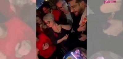 Enis Arıkan'a sürpriz doğum günü! Tam altınlar havada uçuştu
