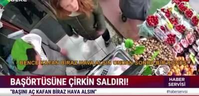 Başörtüsü nedeniyle çirkin saldırıya uğrayan Kanal 7 muhabiri Meryem Nas Ülke TV mikrofonuna konuştu!