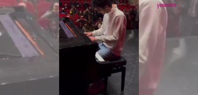 Bir sipariş ile hayatı değişti! Piyano çalan kurye Dünyaca ünlü piyanistin konserinde...