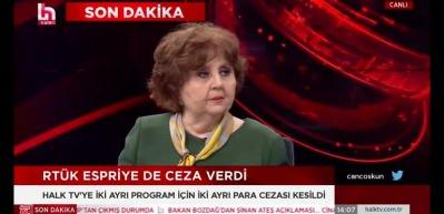 RTÜK, Halk TV'ye ceza kesti: Ayşenur Arslan, gerçekleri çarpıttı