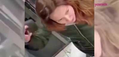 Kanal 7 muhabiri Meryem Nas'a çirkin saldırı! Başörtüsüne laf atan kadın...