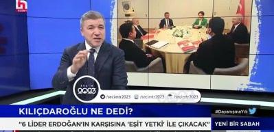 Kılı&ccedil;daroğlu'nun Davutoğlu'na "ama"lı cevabı! 6'lı masada anlaşmazlıklar başladı...