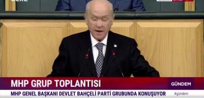 MHP lideri Bah&ccedil;eli 6'lı masaya tepkisini dile getirdi... 