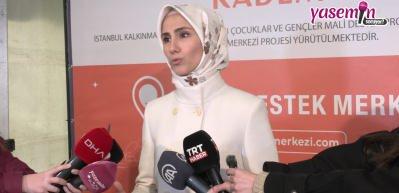 Sümeyye Erdoğan öncülüğünde KADEM'in 'Kadın Destek Merkezi' açıldı