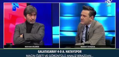 Sosyal medyada g&uuml;ndem oldu! Rıdvan Dilmen ve Murat Kosova canlı yayında birbirine girdi