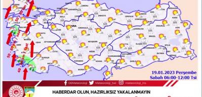 Meteoroloji'den kar uyarısı geldi! İşte il il o uyarı...