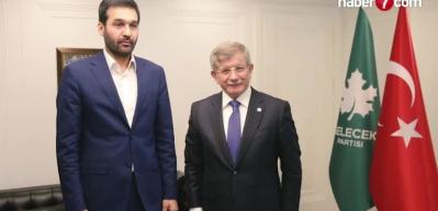 Ahmet Davutoğlu ter&ouml;r &ouml;rg&uuml;t&uuml; sempatizanı Metin Pirani'yi makamında ağırladı