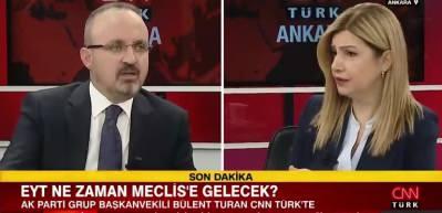 AK Partili B&uuml;lent Turan EYT hakkında a&ccedil;ıklamalarda bulundu