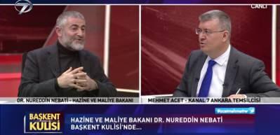 Bakan Nureddin Nebati B&uuml;y&uuml;me odaklı T&uuml;rkiye Ekonomi modeli sonu&ccedil;larını vermeye başladı