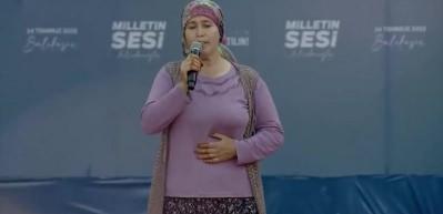 CHP'nin mitinglerde &ccedil;ıkardığı Esma AY AK Parti'ye katıldı
