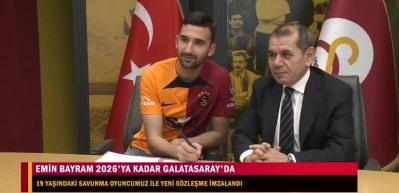 Galatasaray yetiştirdiği gen&ccedil; yetenek ile s&ouml;zleşme imzaladı...
