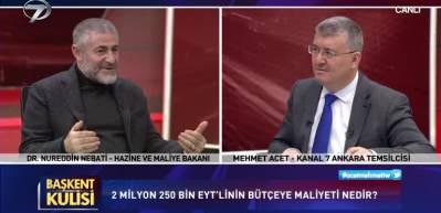 Hazine ve Maliye Bakanı Nebati dolar kuru ve enflasyon hakkında a&ccedil;ıklamalarda bulundu