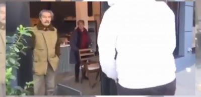 Kadir İnanır muhabirleri önce azarladı sonra röportaj verdi