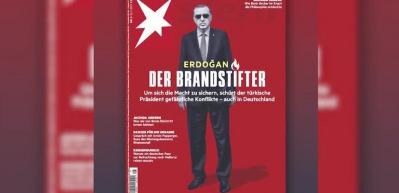 Saygısızlık! Alman Stern dergisi Cumhurbaşkanı Erdoğan'a hakaret etti!