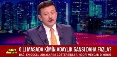 AK Partili Hamza Dağ'dan 6'lı masaya tepki! Mutabakat metninin hi&ccedil;bir yerinde Atat&uuml;rk hi&ccedil; ge&ccedil;medi...