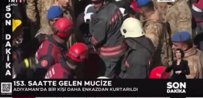 153. saatte bir mucize daha! Adıyaman'da Rukiye b&ouml;yle kurtarıldı