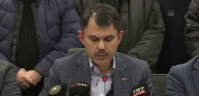 Bakan Kurum: "10 ilde 171 bin 882 bina incelendi