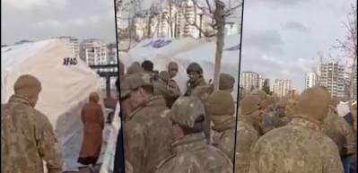 Deprem fırsat&ccedil;ılarına Diyarbakırlı vatandaştan anlamlı cevap! 'Devlet yardıma gelmiyor' yalanını b&ouml;yle &ccedil;&uuml;r&uuml;tt&uuml;