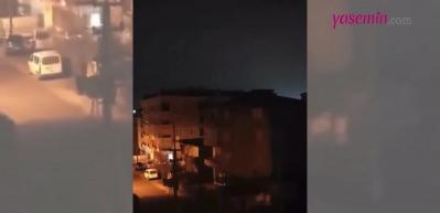 Depremin ayak sesleri! Depremden bir kaç saat önce çekilen görüntülerde...