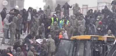 Depremin olduğu b&ouml;lgede kar yağışı arttı! Meteoroloji k&ouml;t&uuml; haberi duyurdu...