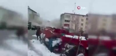 Elbistan depremi anına ait yeni g&ouml;r&uuml;nt&uuml;ler &ccedil;ıktı