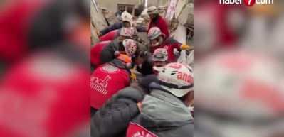 Kahramanmaraş'ta 24 yaşındaki gen&ccedil; 108 saat sonra kurtarıldı