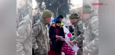 Kimsenin hakkına girmek istemedi! Depremzedenin hassasiyeti izleyenleri duygulandırdı!