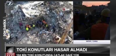 TOKİ'nin deprem b&ouml;lgesindeki 134 bin konutu, depreme dayanıklı sistemler sayesinde zarar g&ouml;rmedi