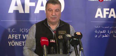 AFAD Genel M&uuml;d&uuml;r&uuml; Orhan Tatar 7,7 ve 7,6 b&uuml;y&uuml;kl&uuml;ğ&uuml;ndeki depremlerin şiddetini a&ccedil;ıkladı