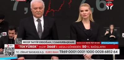 Başkan Erdoğan 'T&uuml;rkiye Tek Y&uuml;rek' ortak yayınına bağlandı