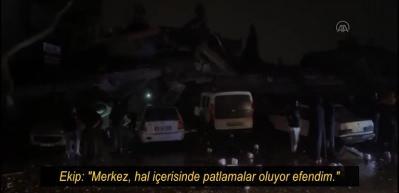 Kahramanmaraş merkezli 7,7 b&uuml;y&uuml;kl&uuml;ğ&uuml;ndeki deprem telsiz anonslarına b&ouml;yle yansıdı...