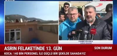Sağlık Bakanı Fahrettin Koca: Salgın hastalıklar erken uyarı sistemi ile kontrol altında!