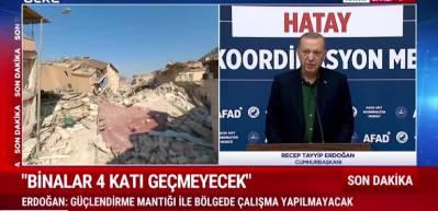 Cumhurbaşkanı Erdoğan deprem b&ouml;lgesindeki eğitimin başlayacağı tarihi a&ccedil;ıkladı!