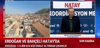 Cumhurbaşkanı Erdoğan 11 ilde TOKİ taksit &ouml;demelerini 3 ay erteledik